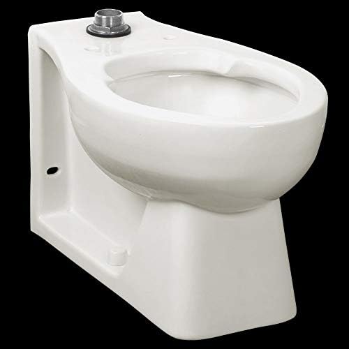 Американски стандарт 3313001.020 Huron Удължен Тоалетна чиния с десния височина, 19,25x25,26x15,13 инча, бял