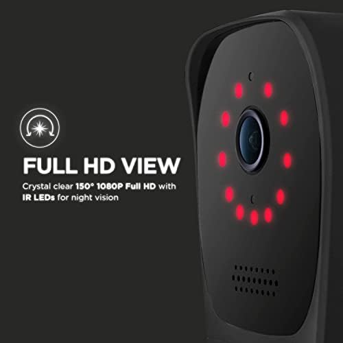 Камера–прожектор за домашно зона за сигурност - Интелигентна Безжична камера-прожектор с троен винт 2,4 Ghz 1080P за външна сигурност,
